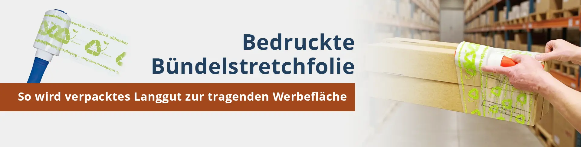 Bedruckte Bündelstretchfolie kaufen