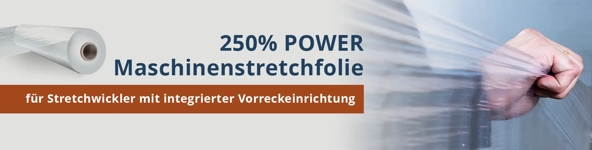 Maschinenstretchfolie 250% POWER