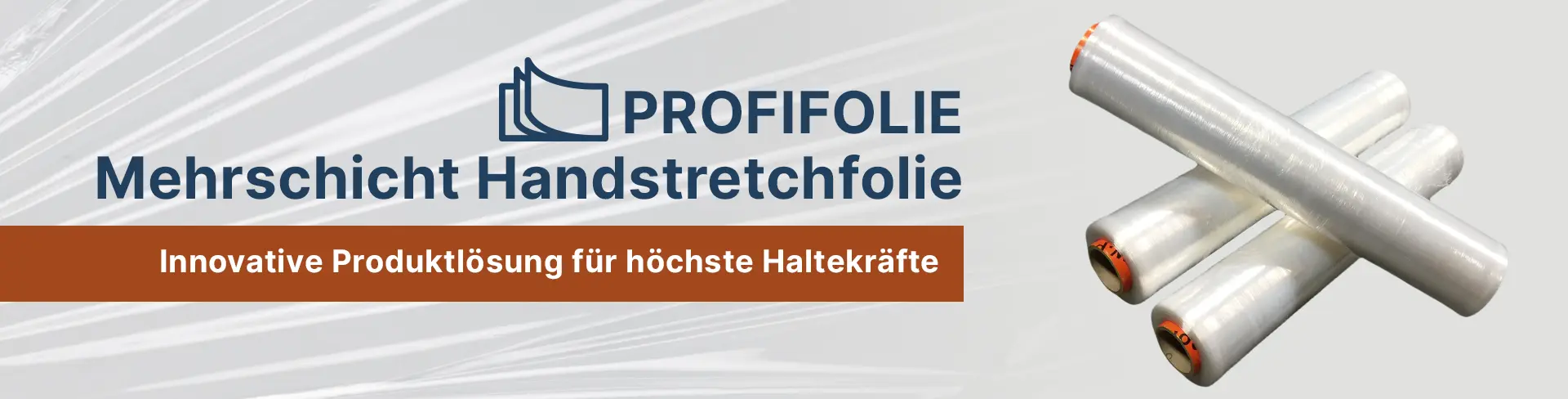 Profifolie 450 mm – Innovative Mehrschicht Handstretchfolie