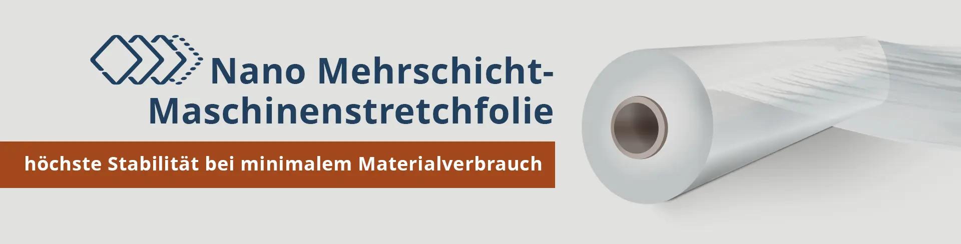 Nano Maschinenstretchfolie mit innovativer Mehrschicht-Technologie