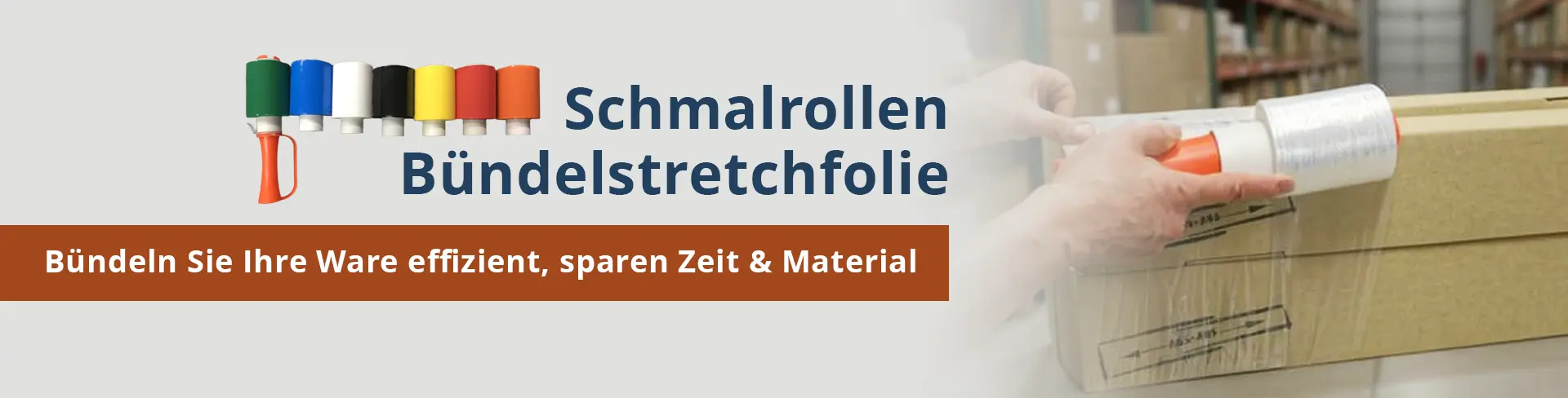 Schmalrollen Bündelstretchfolie kaufen