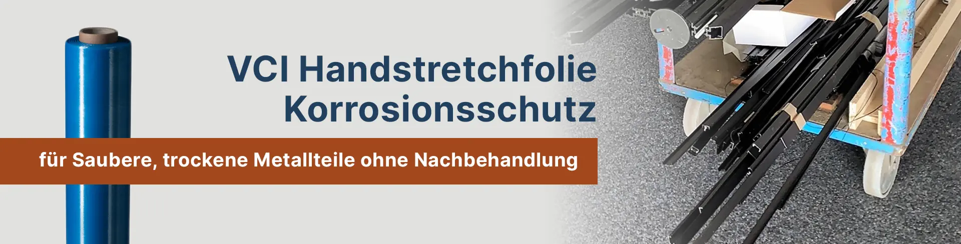 VCI Stretchfolien für zuverlässigen Korrosionsschutz