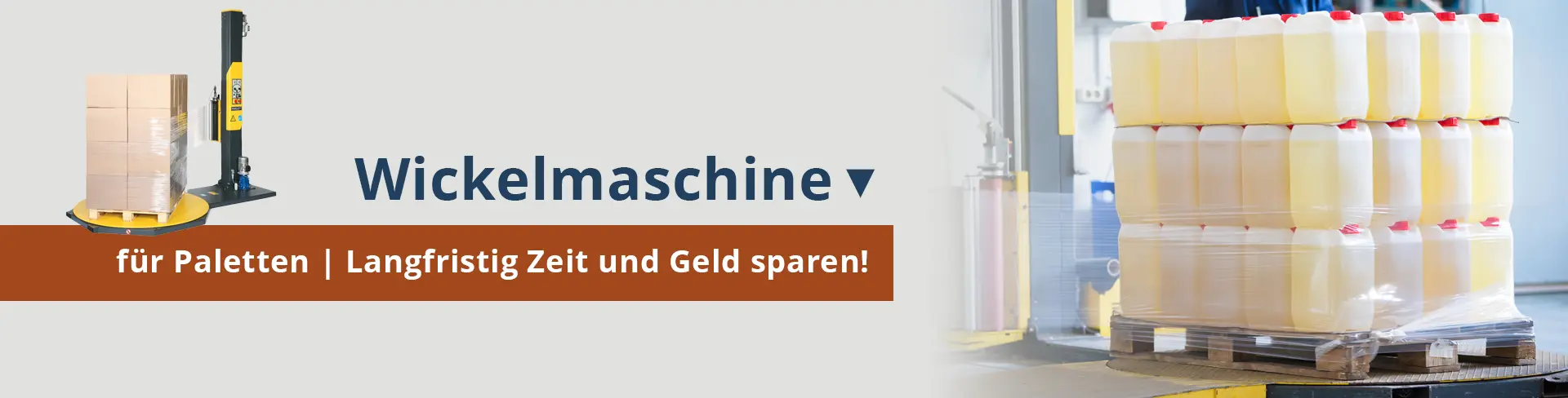 Profi Wickelmaschine für Paletten kaufen