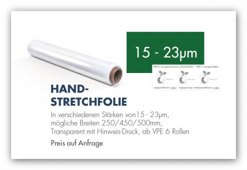 kompostierbare Handstretchfolie 